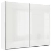 Schwebetürenschrank Feldkirch 271 Maxihöhe - Weiß Hochglanz/Weiß, MODERN, Holzwerkstoff (271/229/62cm)