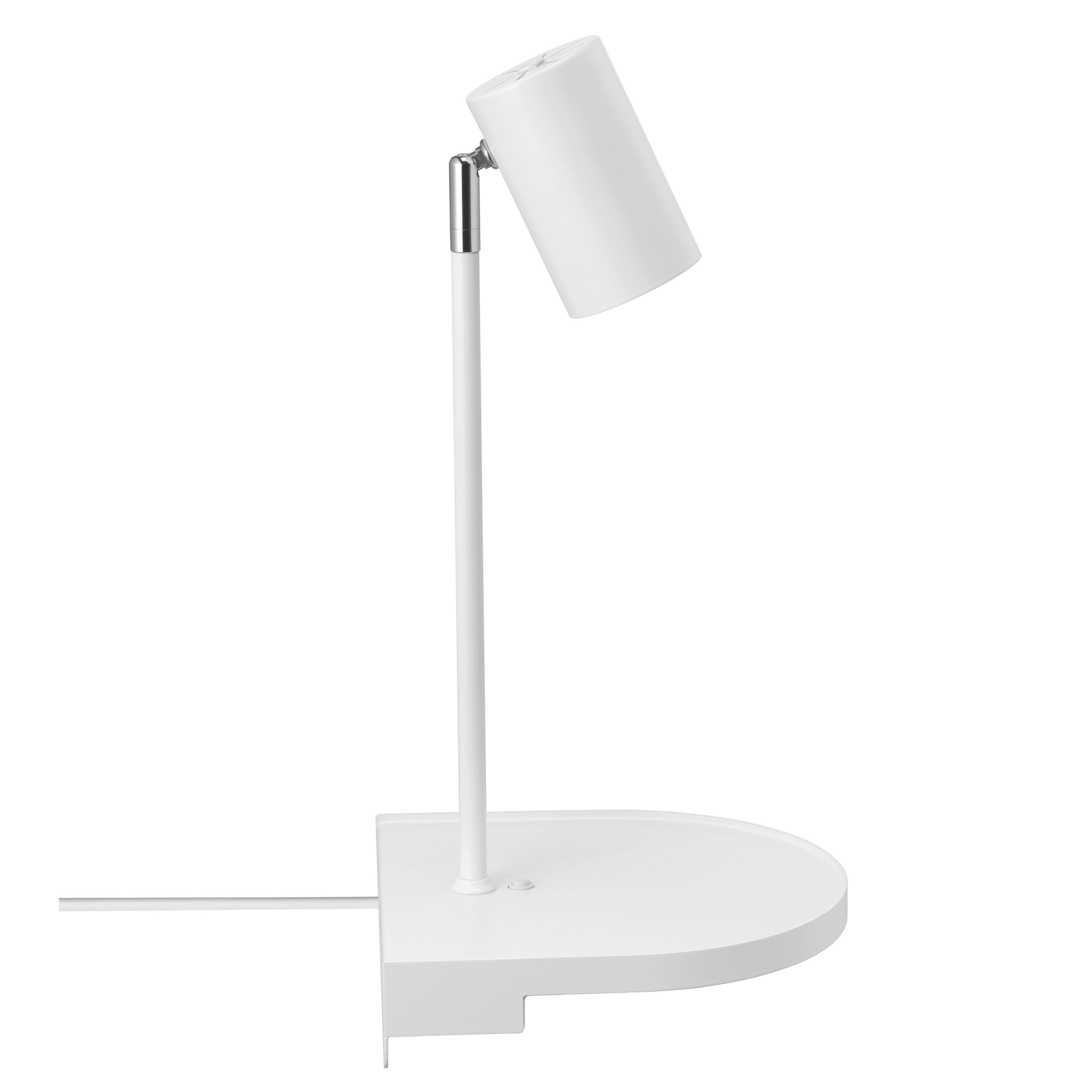 Wandleuchte Cody Wala Weiß L: 20 cm - Weiß, Design, Metall (20/20/42,9cm) - Nordlux