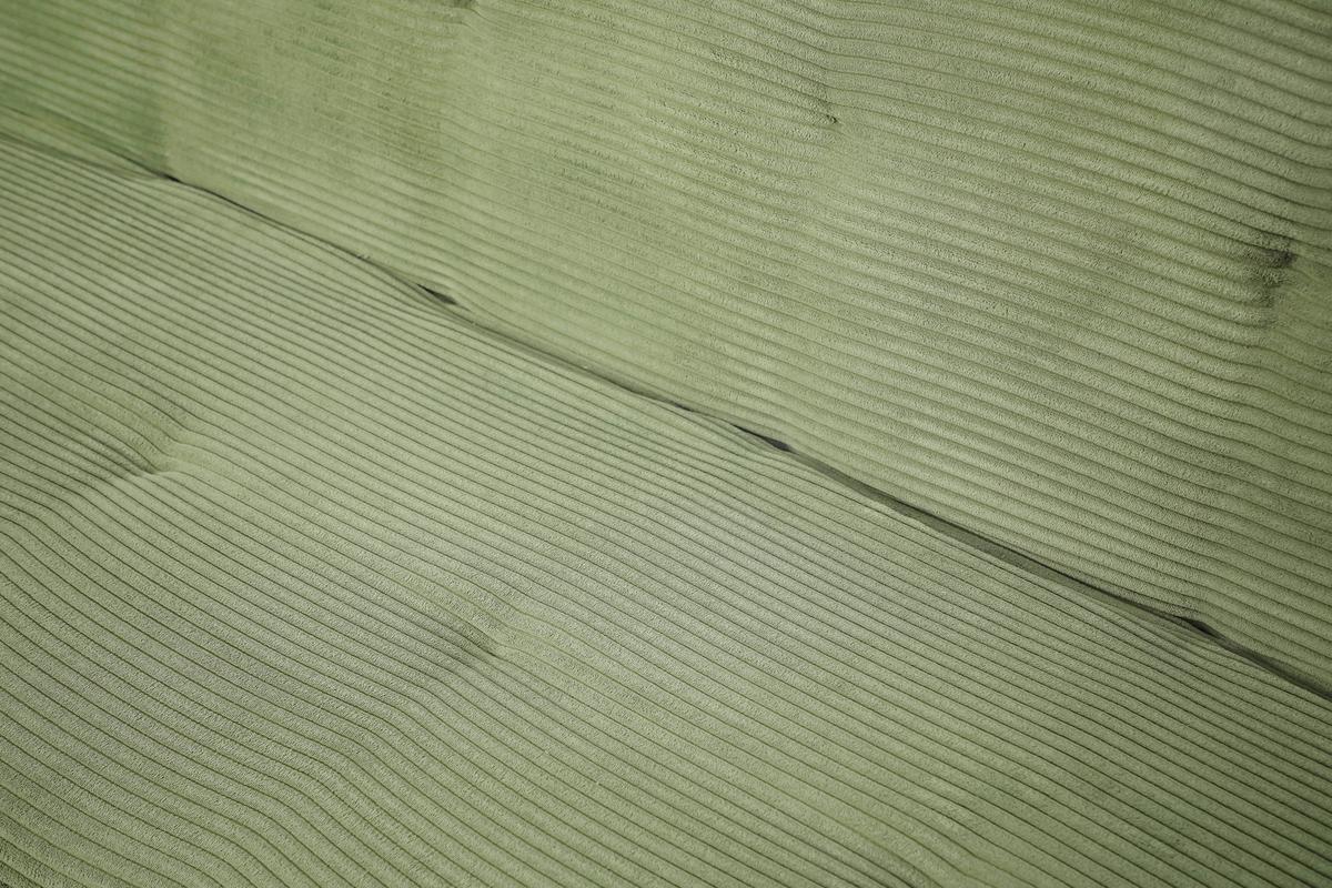 Schlafsofa Passau Grün B: 181 Cm - Schwarz/Naturfarben, Basics, Holz/Textil (181/77cm) - P & B
