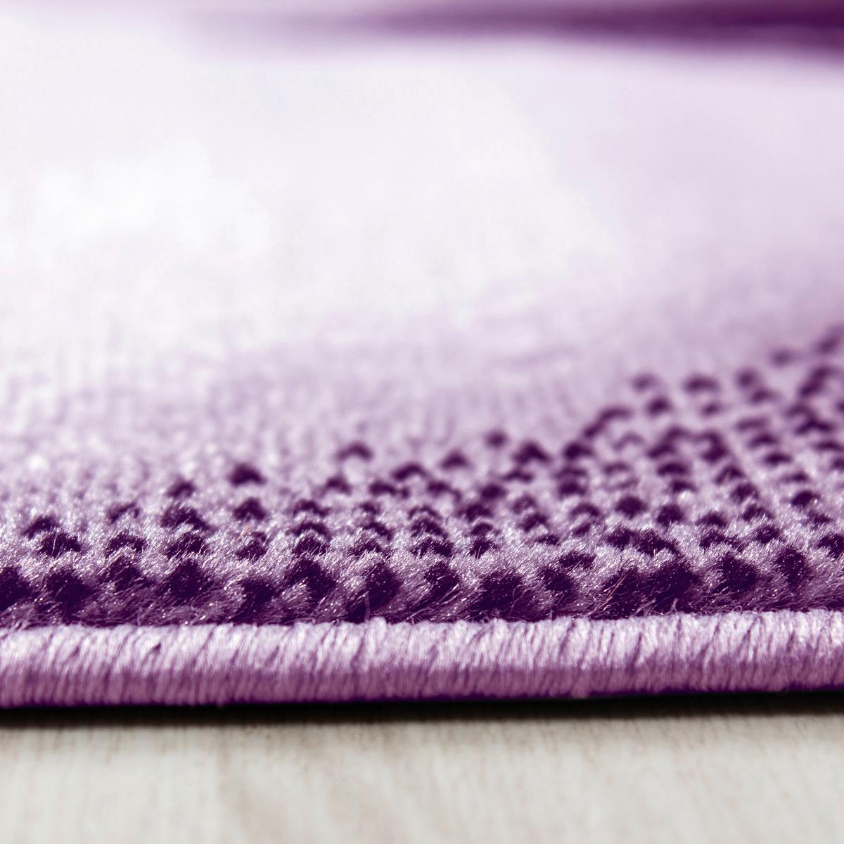 Webteppich Lila/Weiß Naturfaser Plus 200x290 cm - Lila/Weiß, Design, Textil (200/290cm) - Ayyildiz 