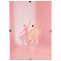 Cliprahmen Manfred - Transparent, KONVENTIONELL, Glas/Papier (10,5/15cm) - Luca Bessoni