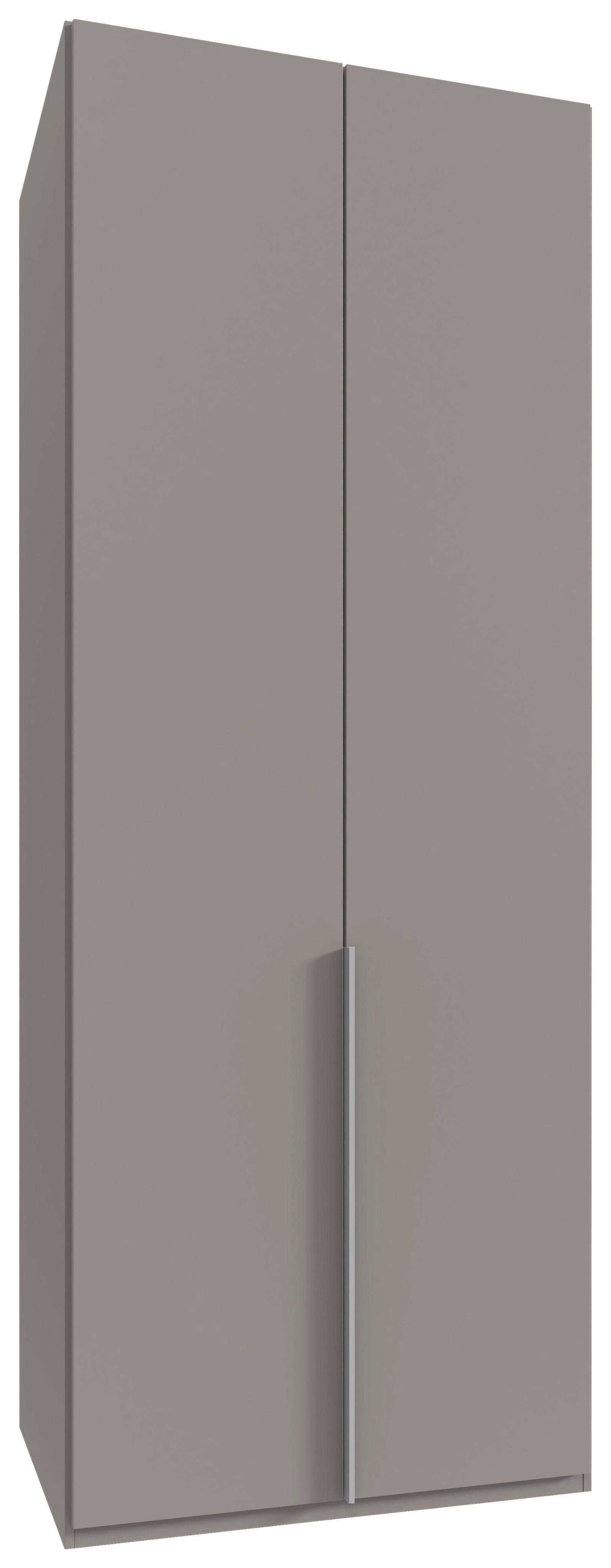 Drehtürenschrank New York Grau/Sahara B: 90 cm