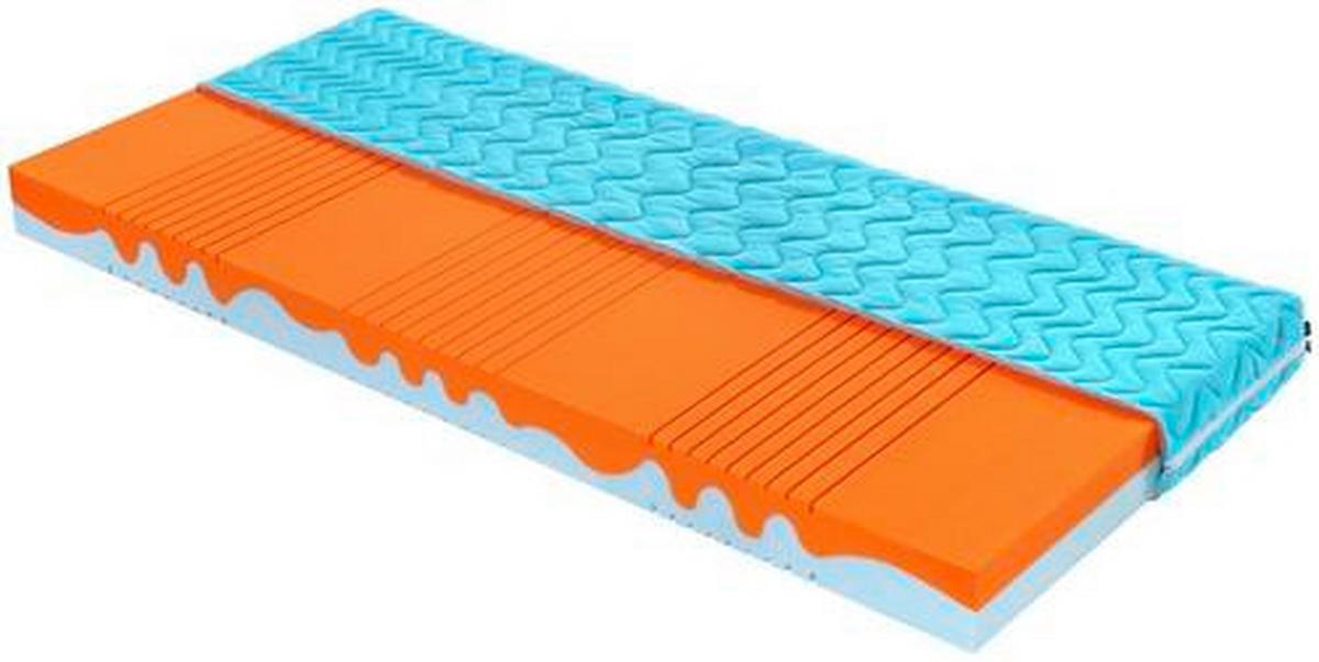 Matrace pro mládež Color Kid Blue, 90/200cm, modrý potah - modrá, textil (90/200cm) - Primatex