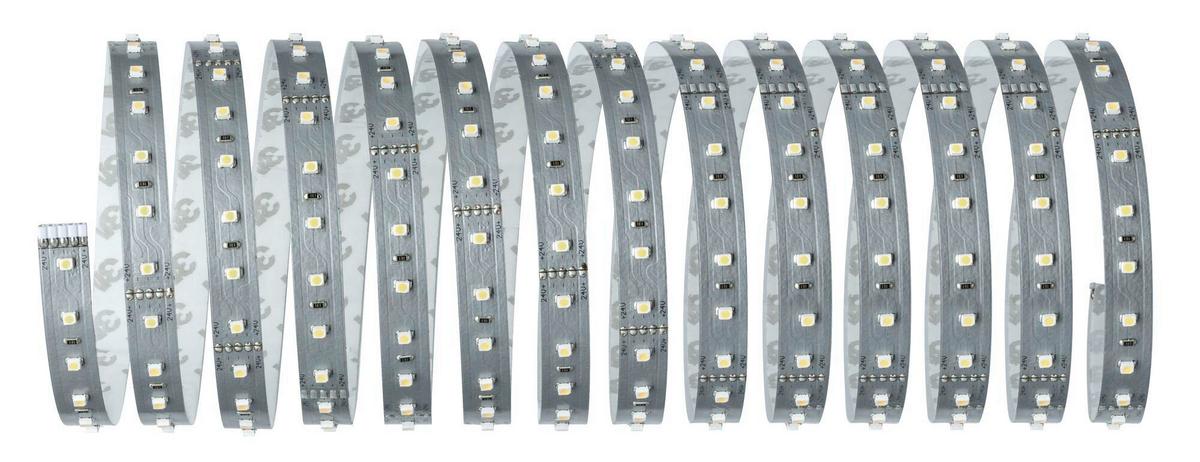 LED-Streifen L: 5-13 M dimmbar - Silberfarben, Basics, Metall (500-1300cm) - Paulmann