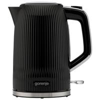 Wasserkocher, 1850-2200W K17DPB - Schwarz, Basics, Kunststoff/Metall (21,6/24,2/15,7cm) - Gorenje