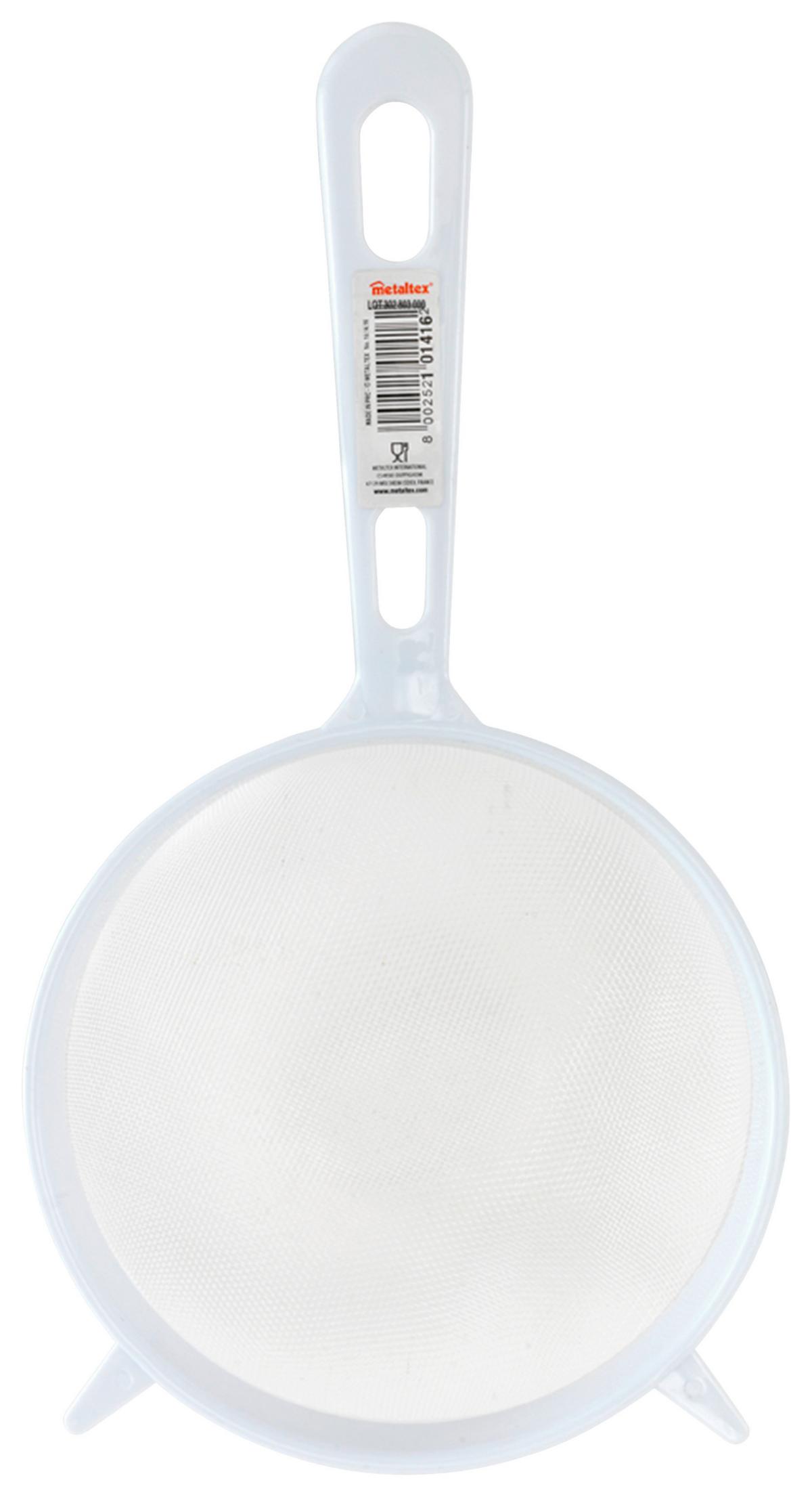 Konyhai Szűrő Walter - fehér, műanyag (16cm)