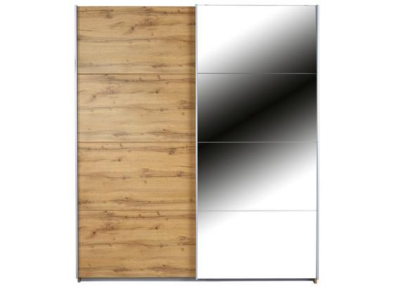 Schwebetürenschrank Feldkirch 4 181x210cm - Eichefarben, MODERN, Holzwerkstoff (181/210/62cm) Schwebetürenschrank Feldkirch 4 181x210cm - Eichefarben, MODERN, Holzwerkstoff (181/210/62cm)