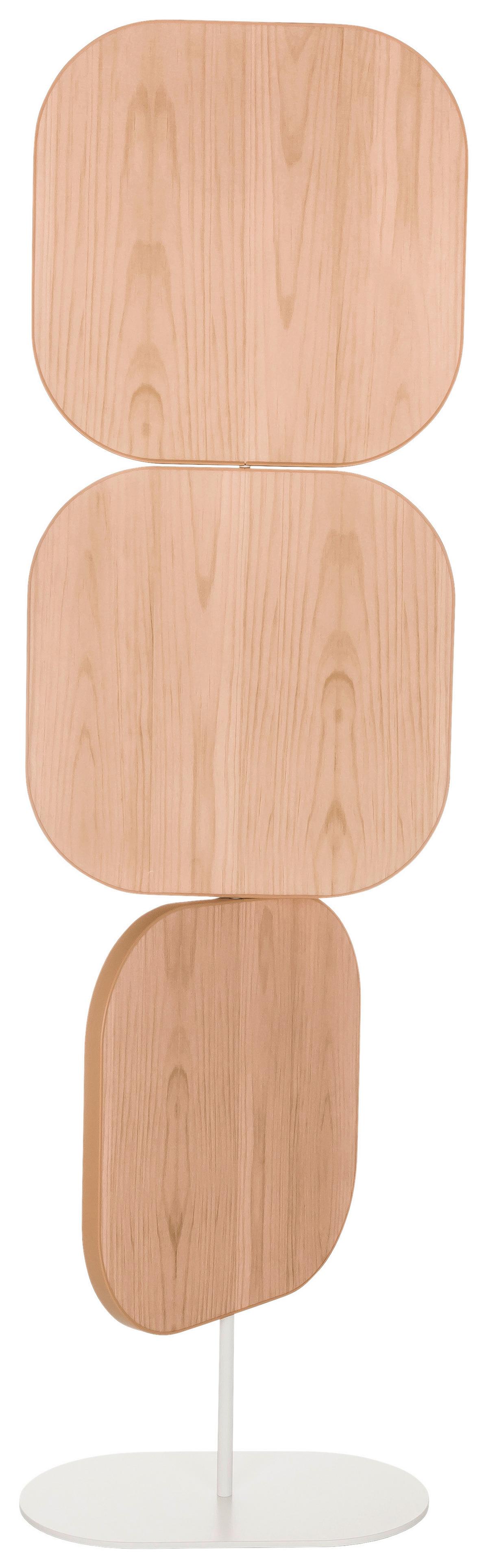 Trennwand Flexmiut W - Beige, Basics, Kunststoff/Metall (50/175/30cm) - MID.YOU