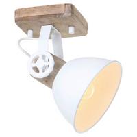 Deckenspots Gearwood - Anthrazit/Kupferfarben, Trend, Holz/Metall (59/19/23cm)