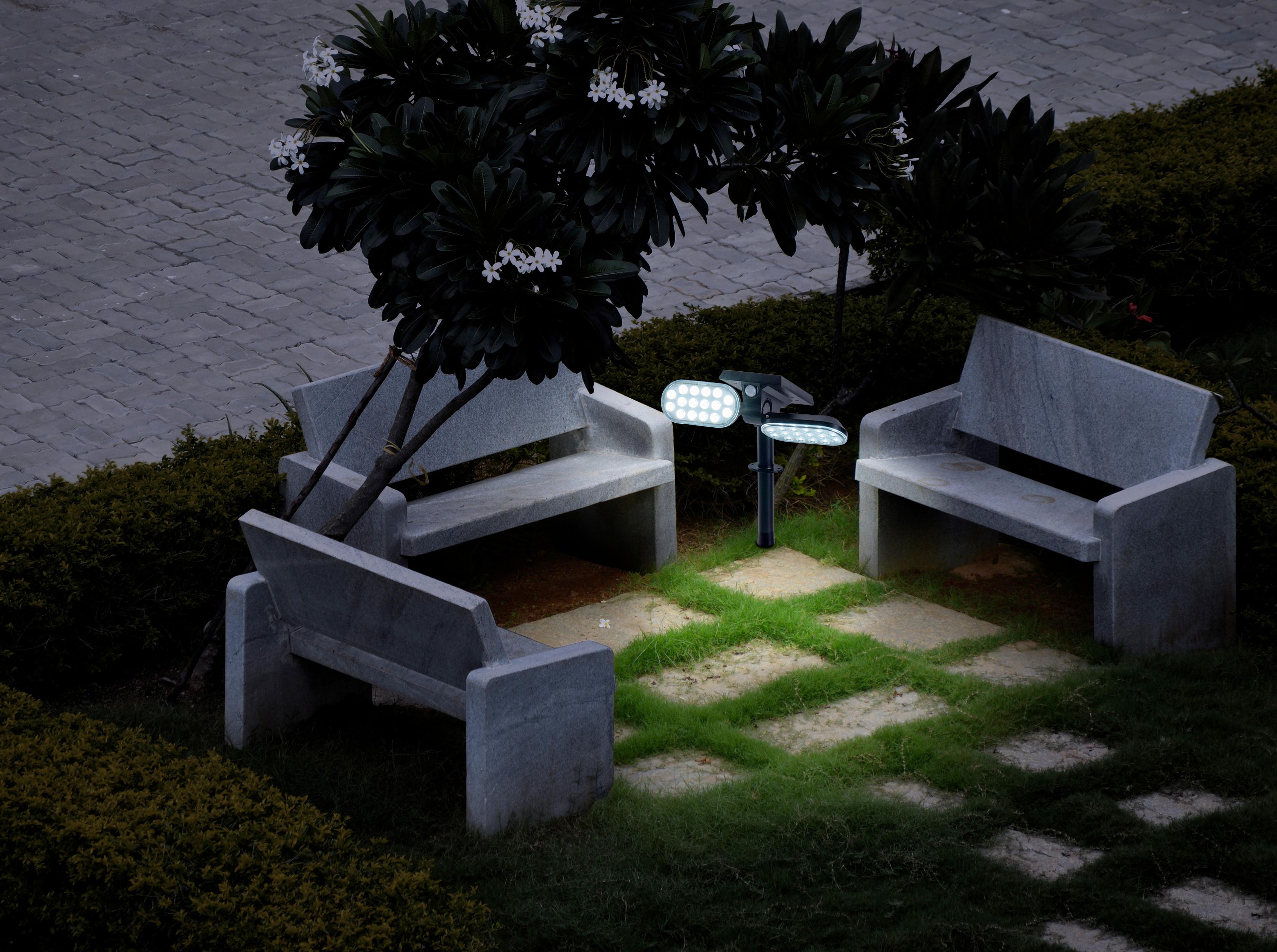 LED-Strahler 4136522 Paco - Schwarz, Basics, Kunststoff (23,2/15,5/31,9cm) - Näve