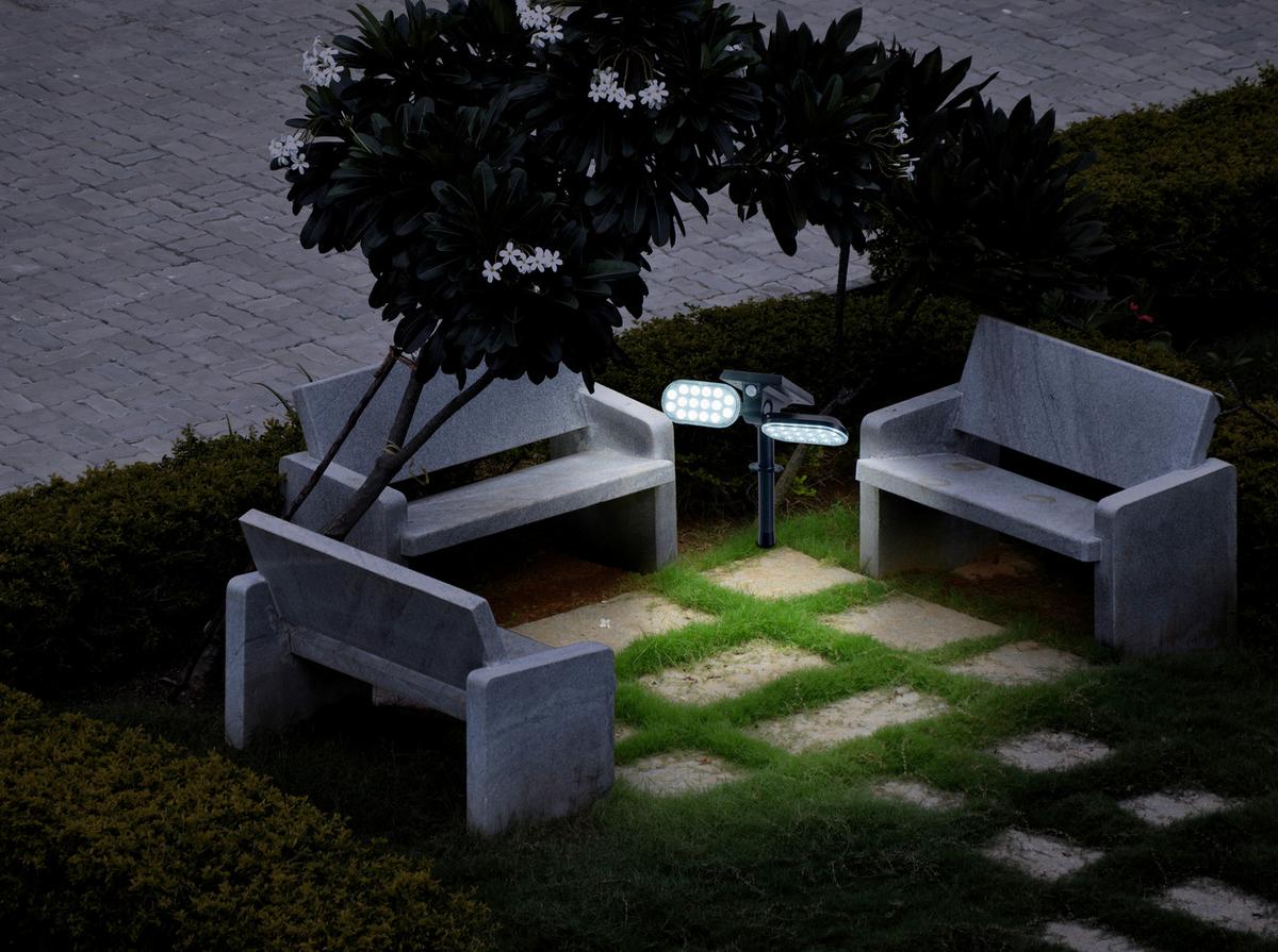 Led-strahler 4136522 Paco - Schwarz, Basics, Kunststoff (23,2/15,5/31,9cm) - Näve