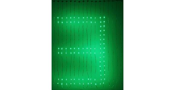 LED-Dekoleuchte Linu - Transparent/Schwarz, Design, Kunststoff (140/140cm) - Luca Bessoni