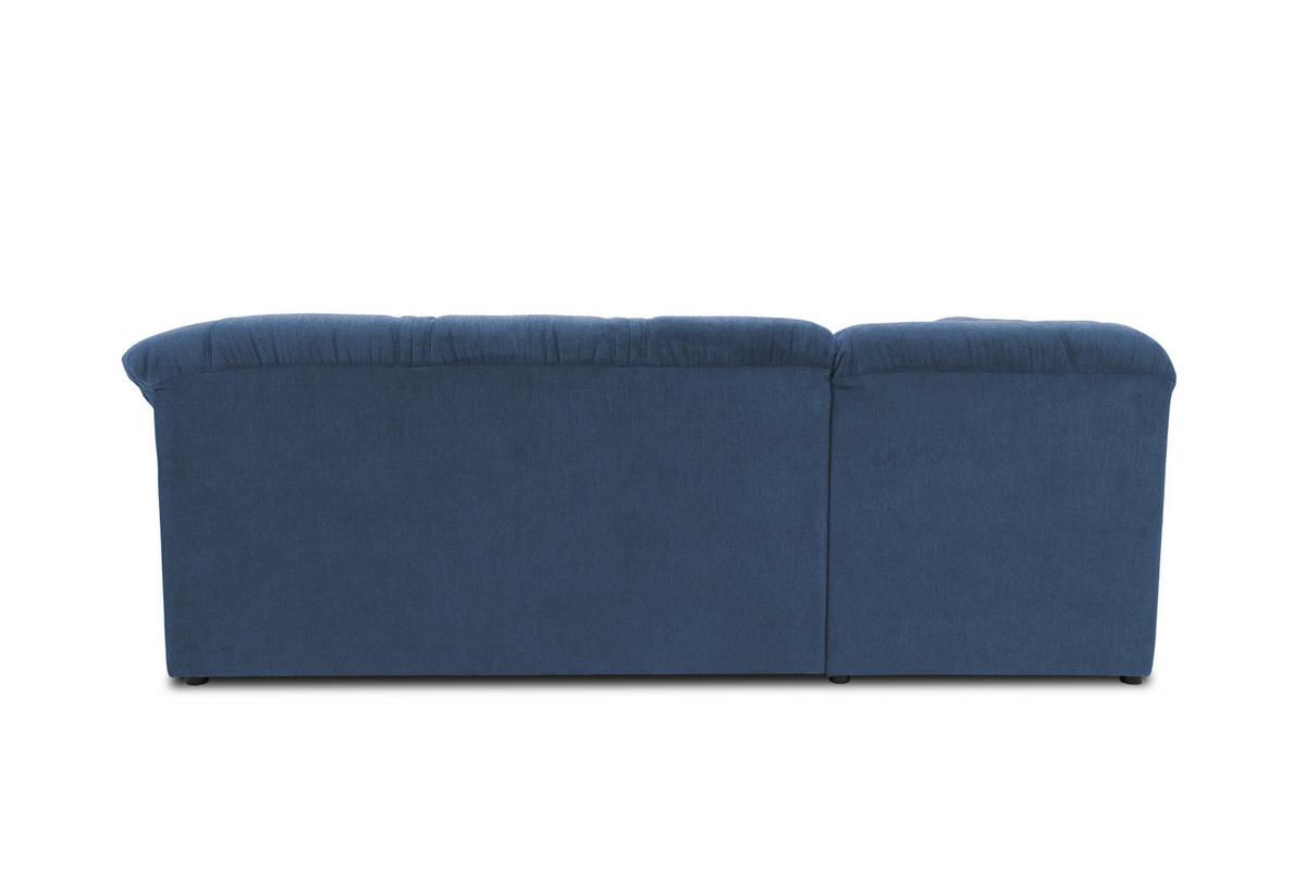 Ecksofa Sarafina Dunkelblau S: 190x240 Cm - Schwarz/Dunkelblau, KONVENTIONELL, Textil (190/240cm) - MID.YOU