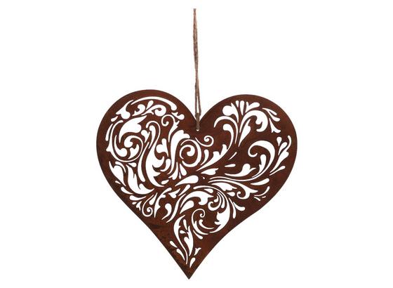 Dekoherz Romantik - Rostfarben, LIFESTYLE, Metall (26/50cm) Dekoherz Romantik - Rostfarben, LIFESTYLE, Metall (26/50cm)