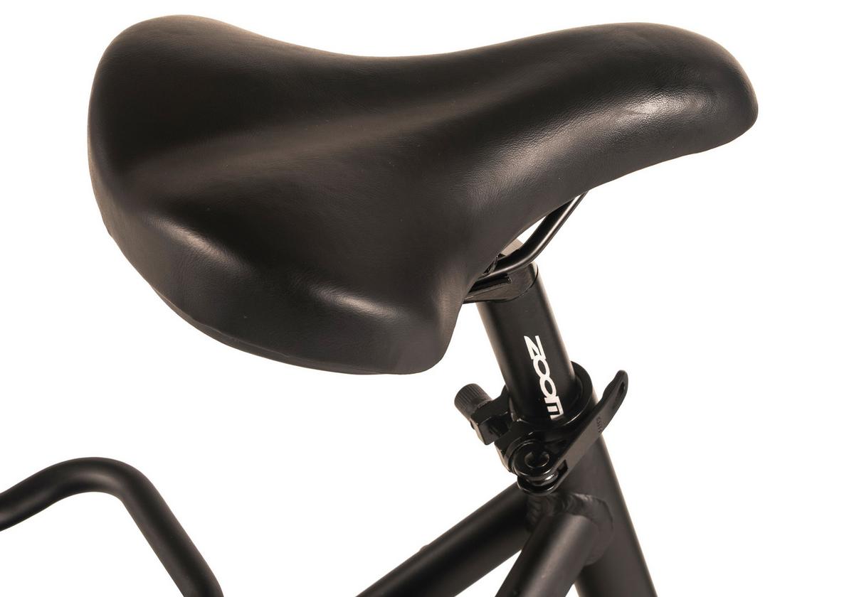 E-citybike 28 Zoll Schwarz - Schwarz, MODERN, Metall (180/70/100cm)