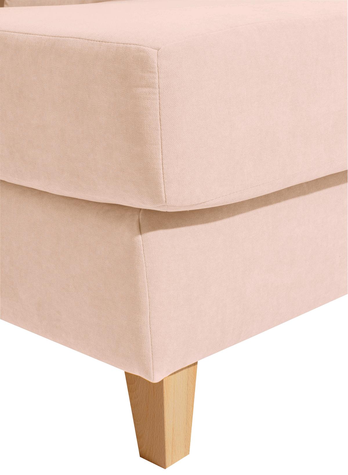 Big Sessel mit Armlehnen Judith Strukturgewebe Creme - Creme/Naturfarben, MODERN, Textil (136/107/142cm) - Max Winzer