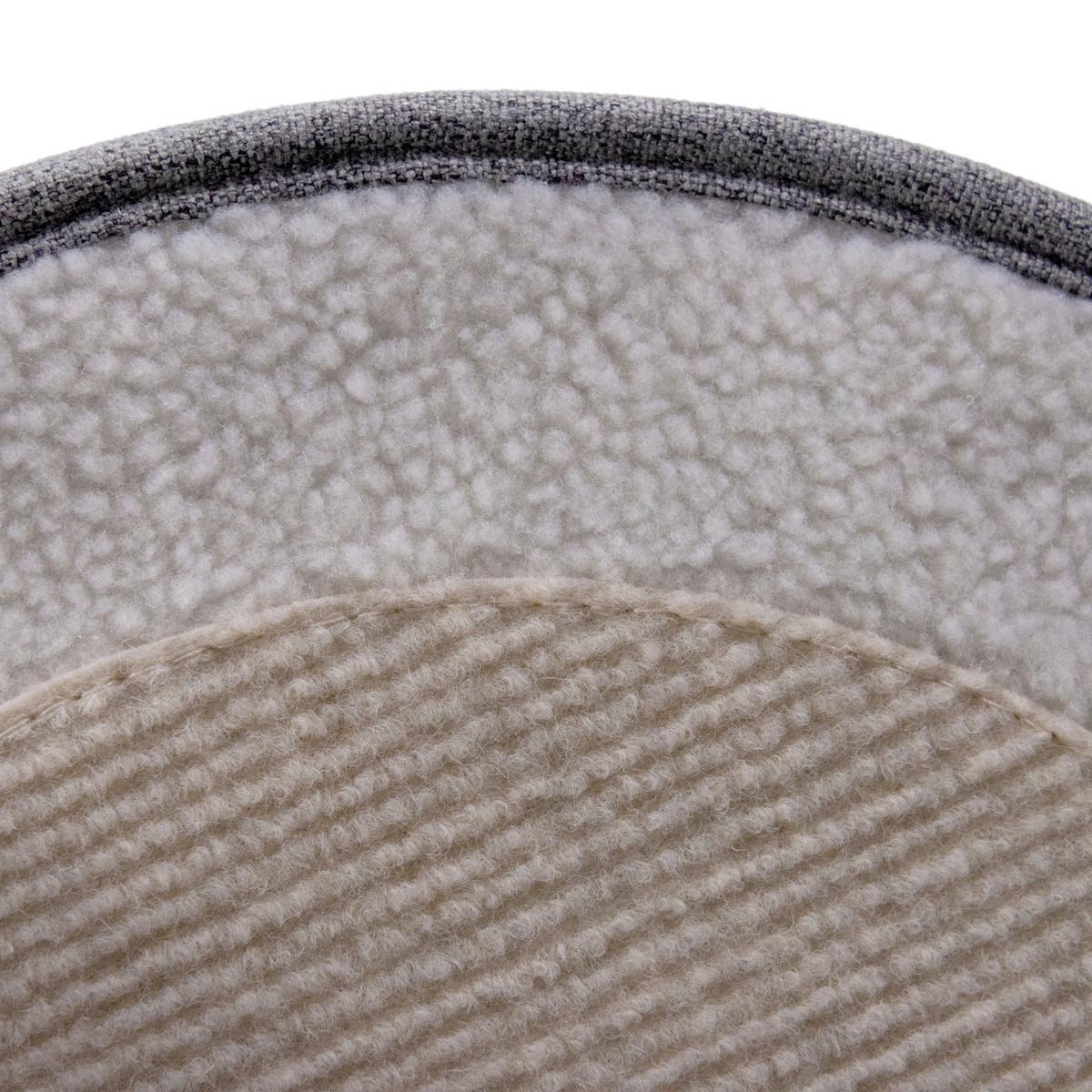 TIERHAUS Pawy Grau B: 38cm - Grau, MODERN, Textil (38/38/38cm) - MID.YOU