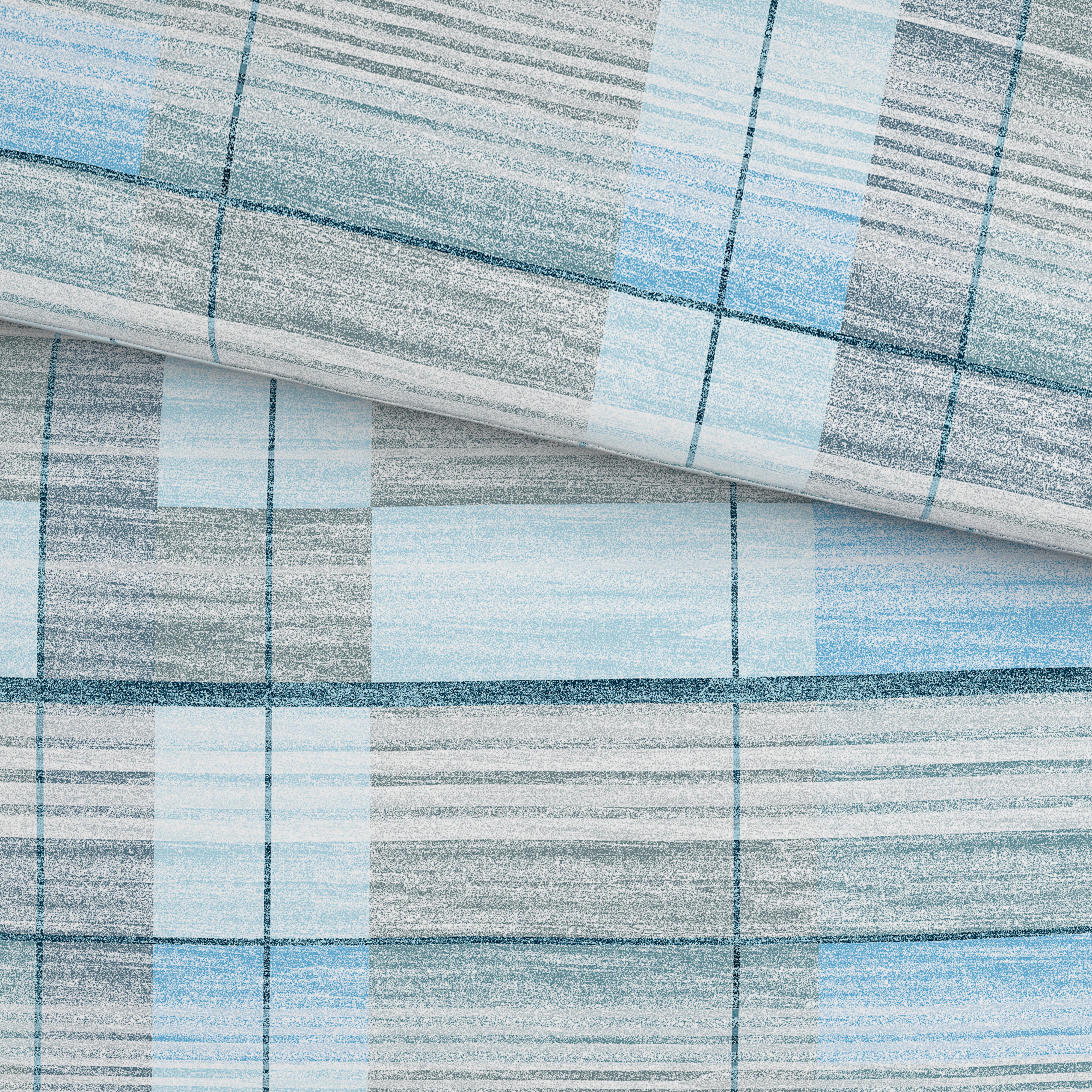 Bettwäsche Elke - Blau, KONVENTIONELL, Textil - Ondega