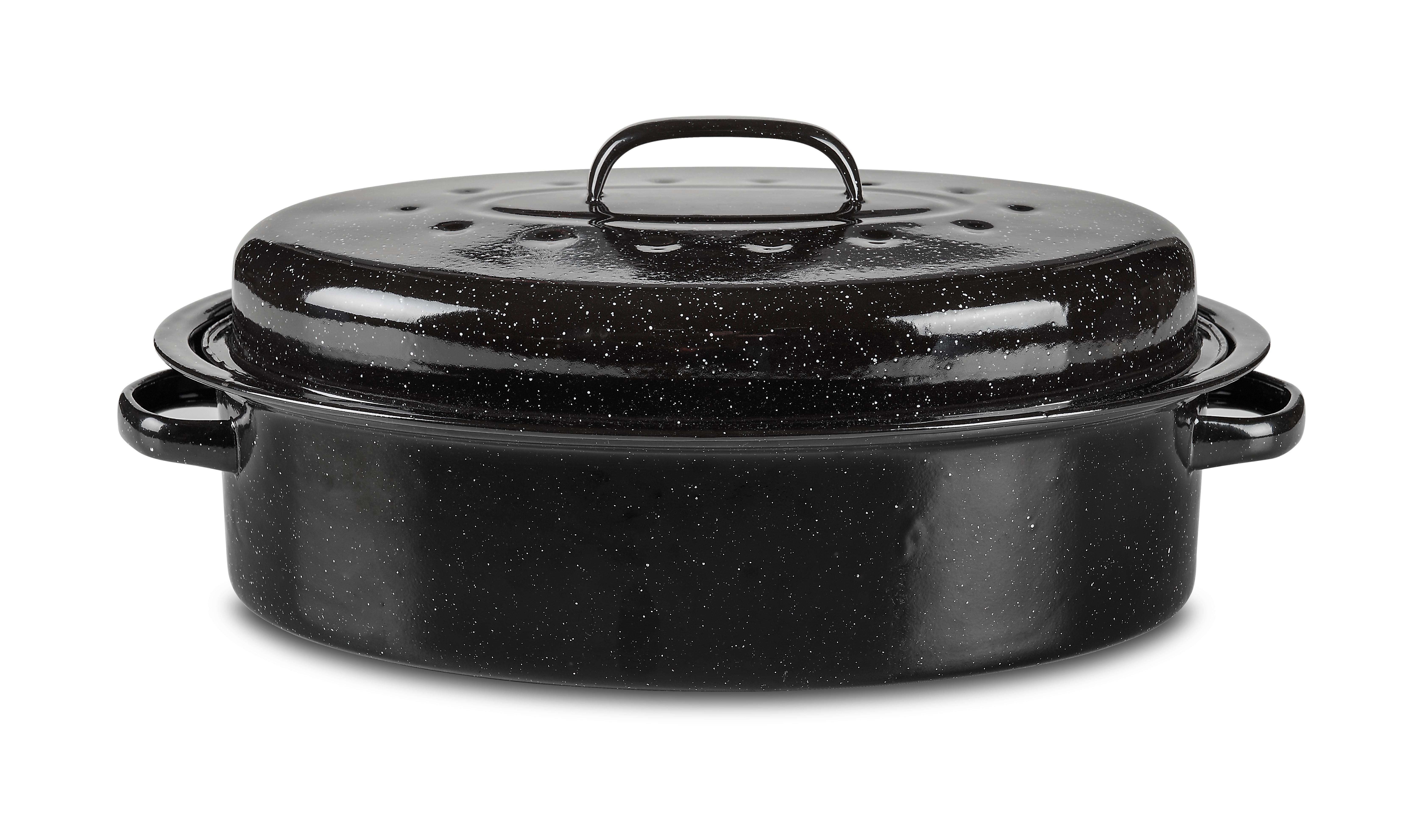 Pekáč GISELA - černá, Konvenční, kov (37/27/14cm) - Mömax