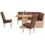 Eckbankgruppe Hamburg 3 - Sandfarben/Schlammfarben, KONVENTIONELL, Holzwerkstoff (165/125cm) Eckbankgruppe Hamburg 3 - Sandfarben/Schlammfarben, KONVENTIONELL, Holzwerkstoff (165/125cm)