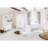 Babyzimmer 100023br Florentina - Weiß, Trend, Holz/Holzwerkstoff (146/76/85cm) - Pinolino