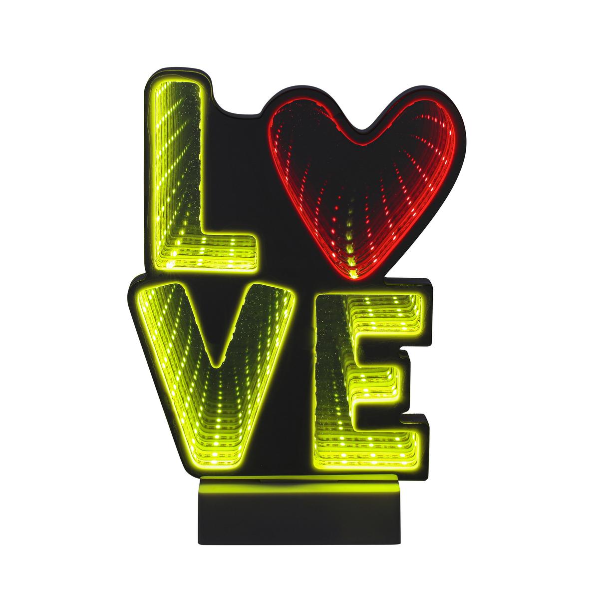 LED-Dekoleuchte Clementine - Chromfarben/Weiß, Basics, Kunststoff (18/4,6/26,9cm) - Luca Bessoni