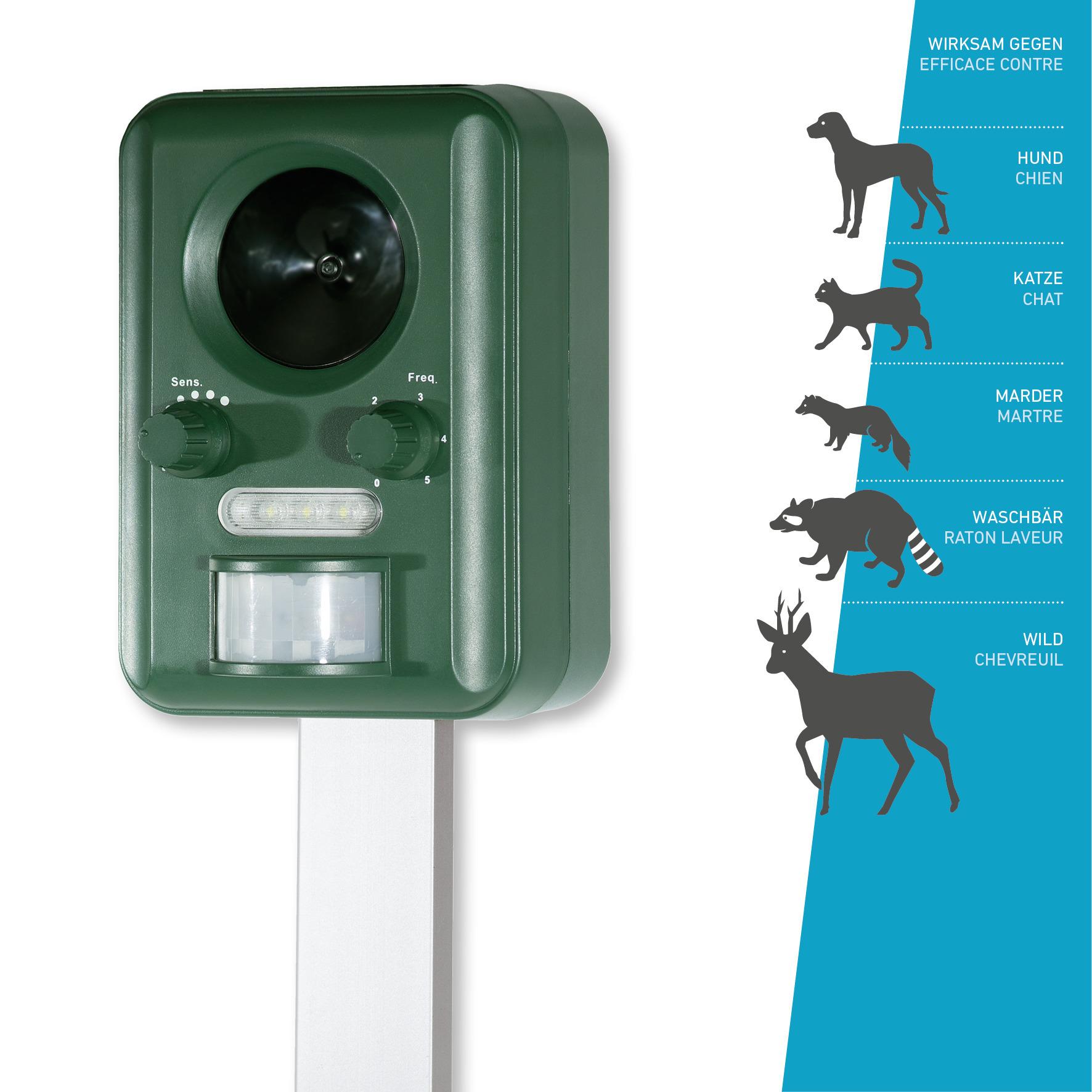 Tiervertreiber ABWEHRGERÄT BATTERIE OUTDOOR