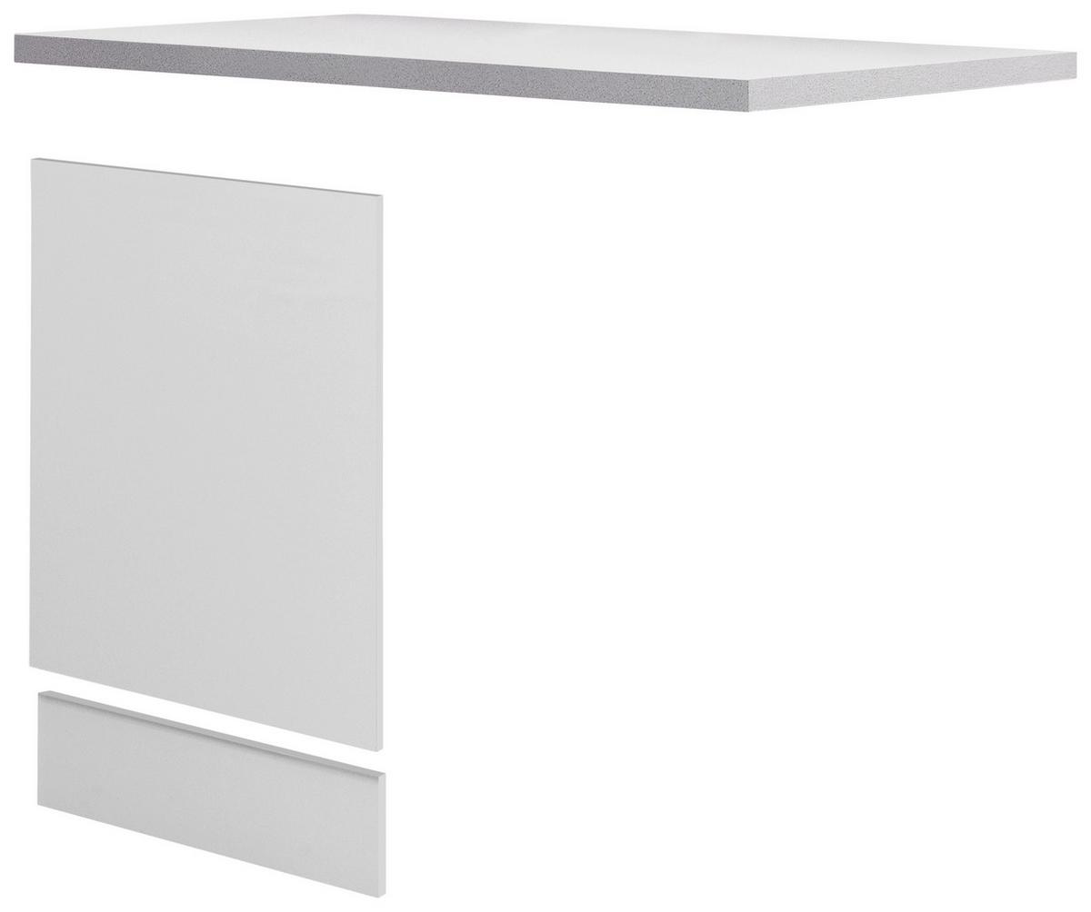 Výkryt na myčku na nádobí Wito GSP Paket - bílá/světle šedá, kompozitní dřevo (110/85/60cm) - MID.YOU