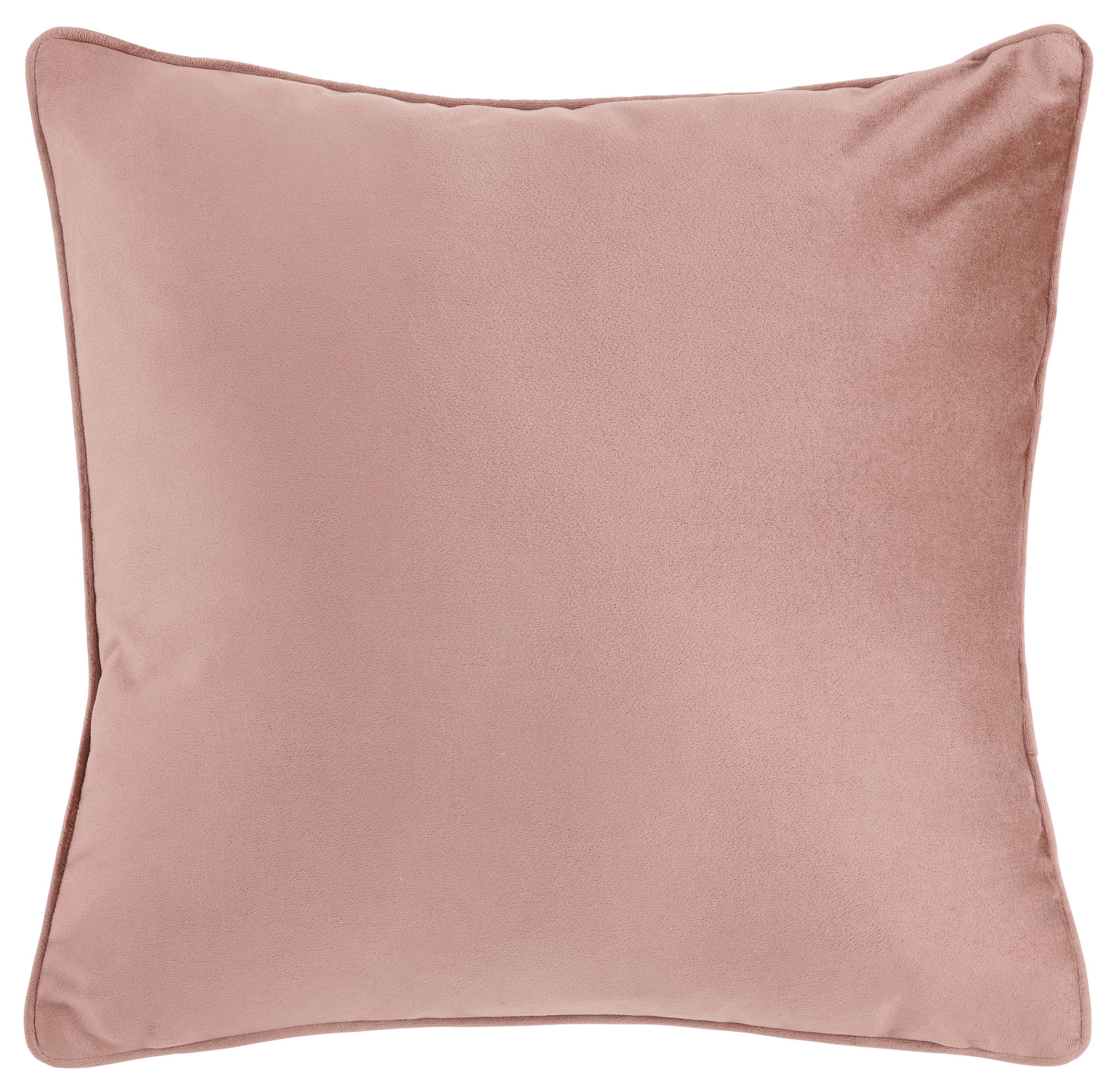 DEKORAČNÝ VANKÚŠ Viola, 45/45cm, fialová - lila, Konventionell, textil (45/45cm) - Premium Living