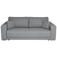 Schlafsofa Berna - Chromfarben/Schwarz, Design, Textil (238/77/108cm) - P & B