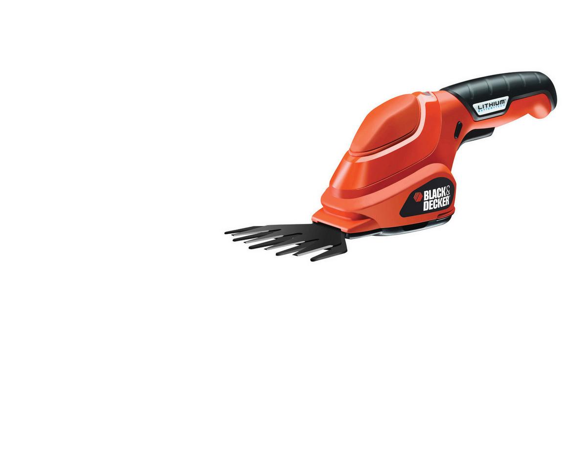 Akku-Grasschere Grasschere 3,6 V Schwarz - Basics (29,5/14,2/12,8cm)