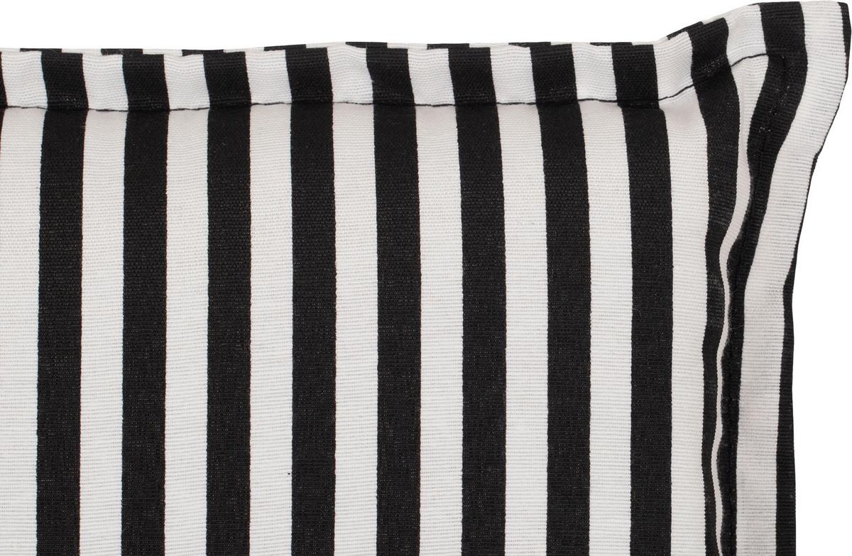 Auflage Tupelo 170x52x8cm Schwarz - Schwarz, Design, Textil (170/52/8cm) - Gardenson