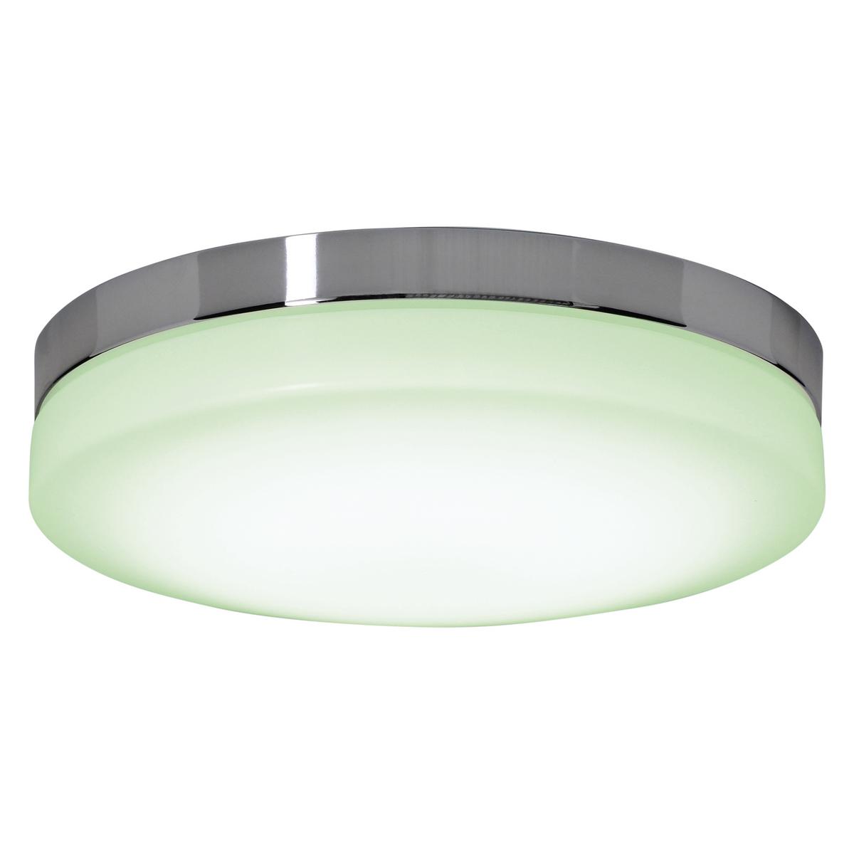 LED-Deckenleuchte 1196761 - Chromfarben/Weiß, Design, Kunststoff/Metall (29cm) - Näve