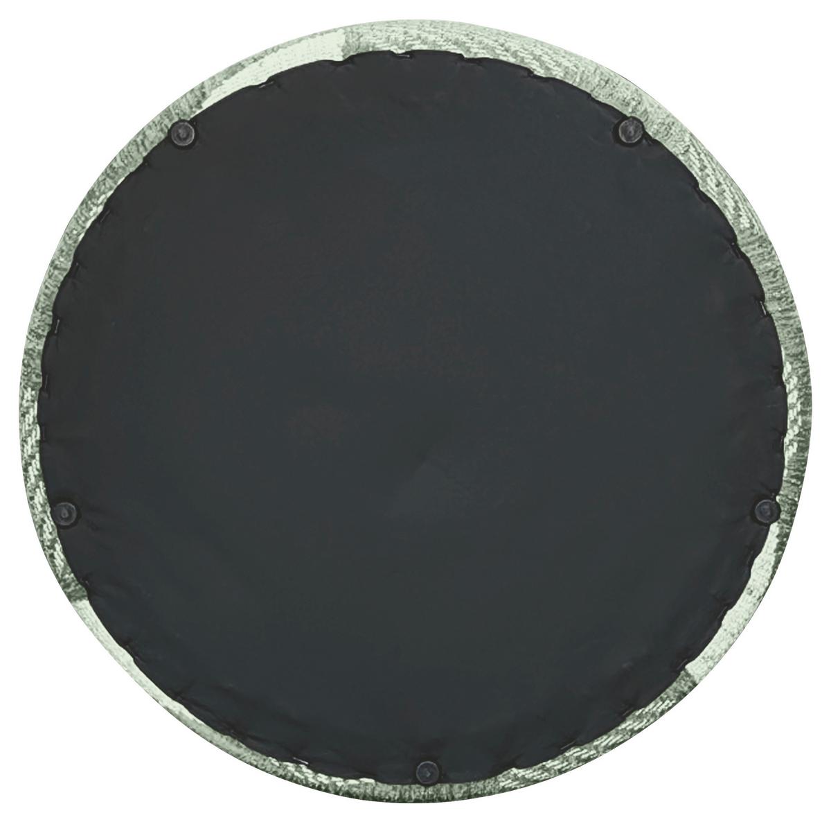Taburetka MARLON, sivozelený žakár - biela/sivozelená, Lifestyle, kompozitné drevo/textil (50/40cm) - Premium Living