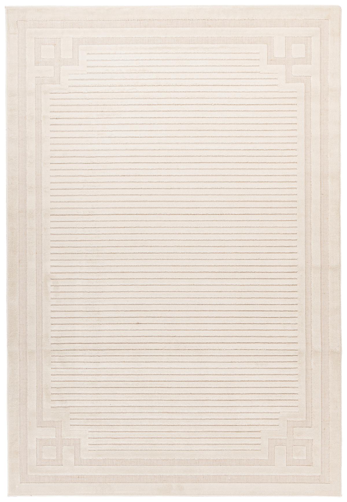 Flachwebteppich Madita 200 - Weiß, KONVENTIONELL, Textil (160/230cm) - Kayoom