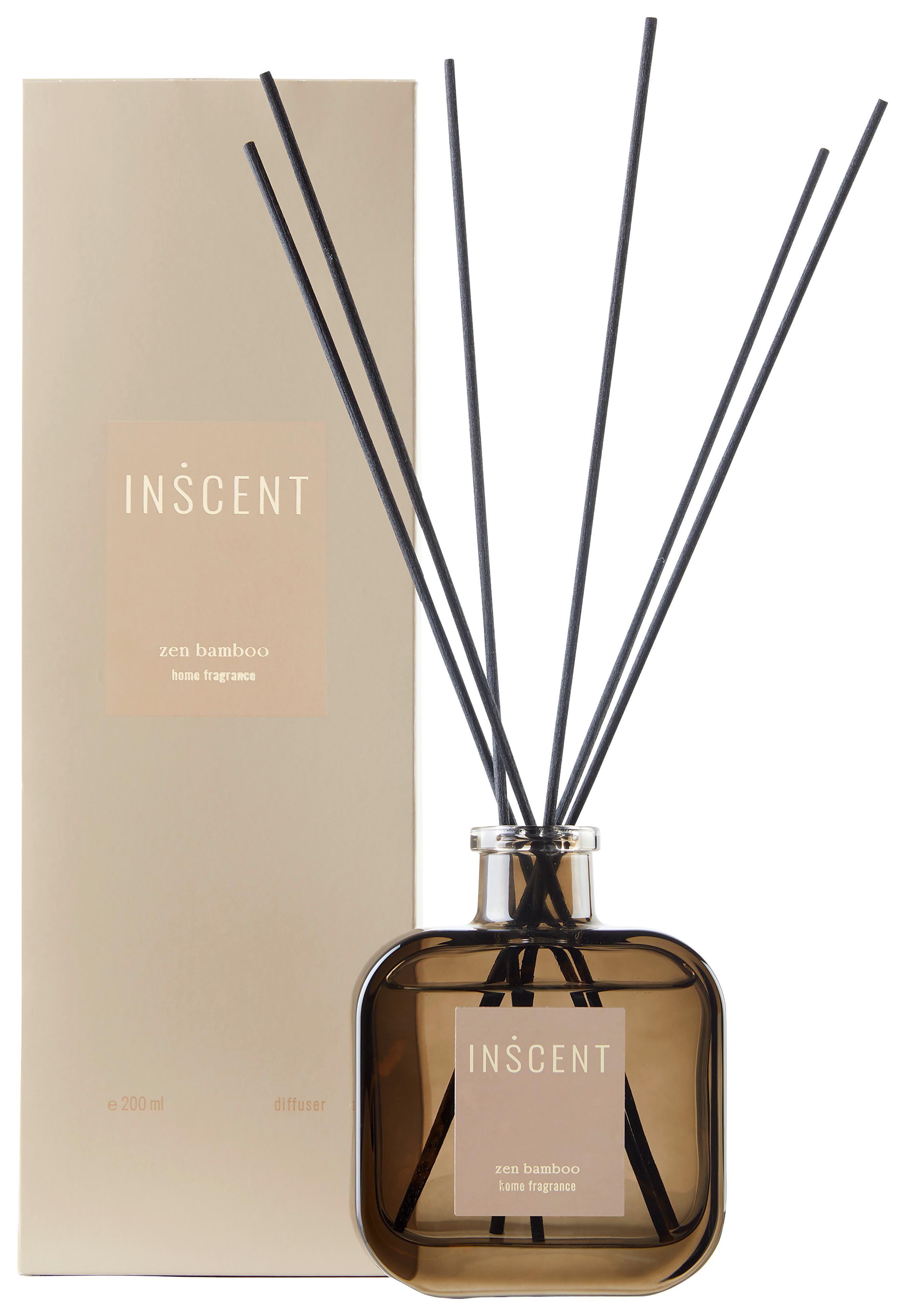 Vôňa do bytu Zen Bamboo, 200ml - číra/krémová, Design (200ml) - Inscent
