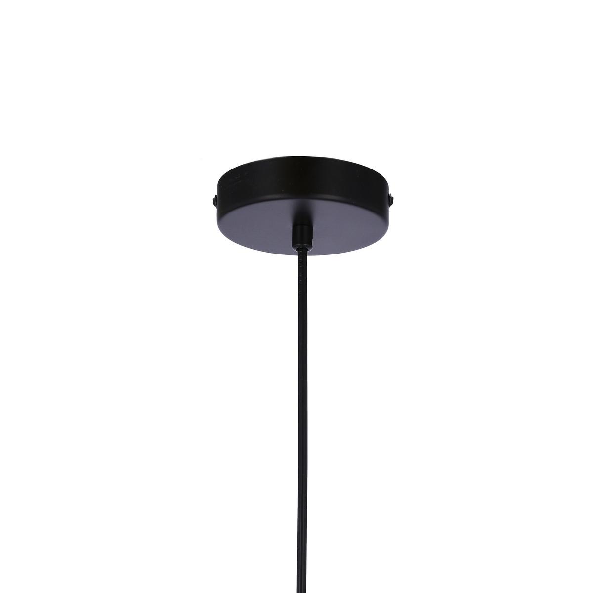 Pendelleuchte 31-08428 Jonera - Schwarz, Design, Metall (15/15/110cm)