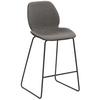 Tresenstuhl My Solo - Anthrazit/Schwarz, KONVENTIONELL, Textil/Metall (49/97/52cm) - Livetastic
