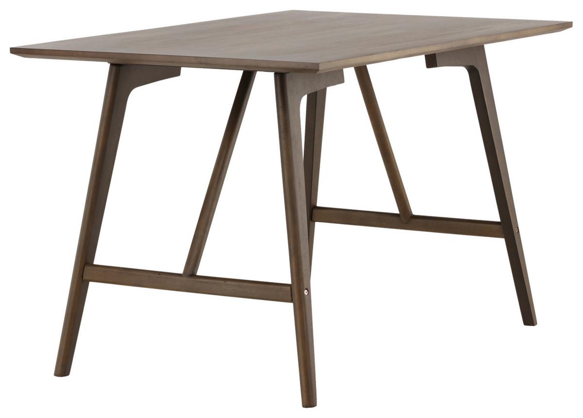 Esstisch Kaseidon - Dunkelbraun, Design, Holz/Holzwerkstoff (120/80/75cm) - Livetastic