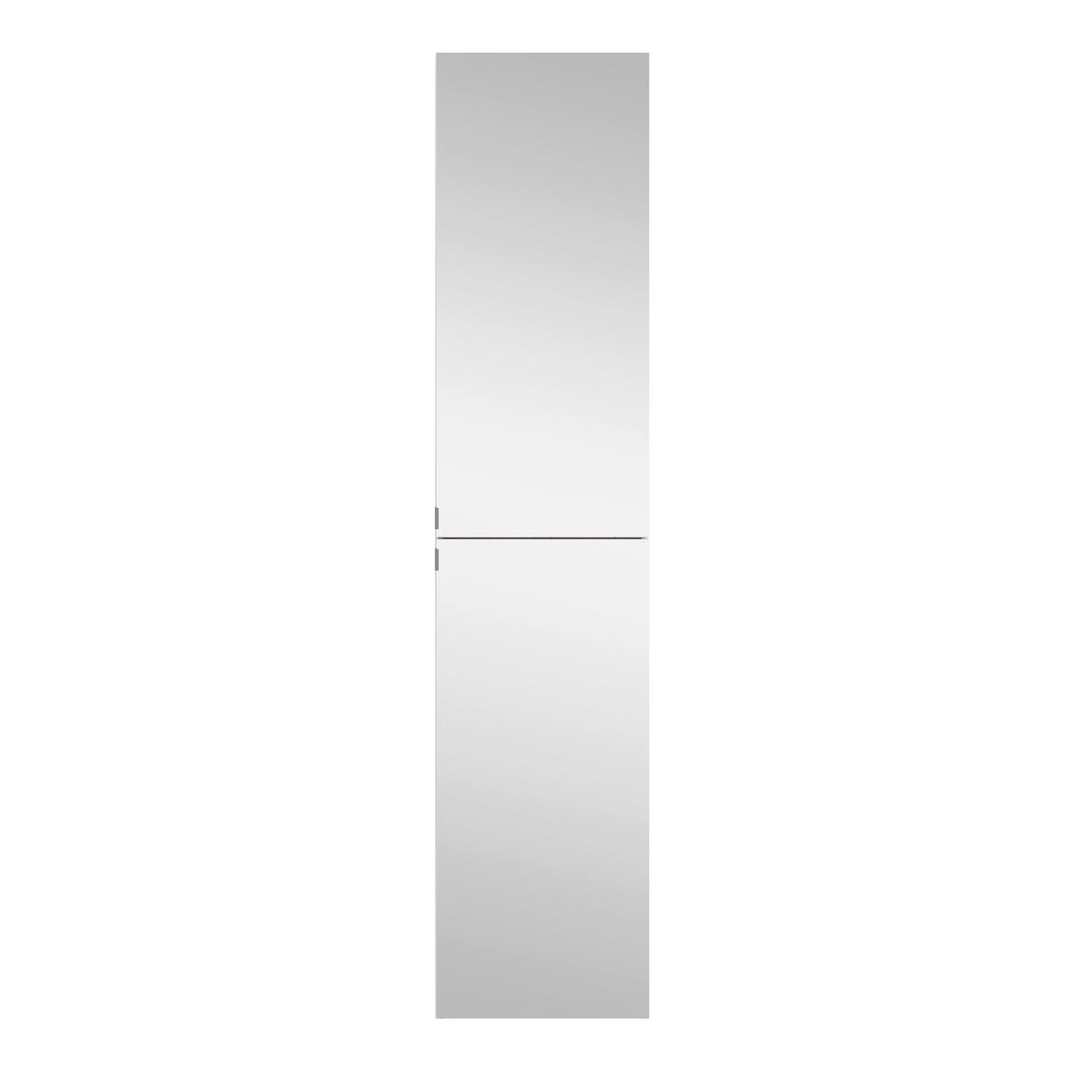 Spiegelschrank Verona Weiß/Wildeiche B: 40cm - Wildeiche/Weiß, Trend, Holzwerkstoff (40/180/35cm) - Held