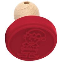 RAZÍTKO NA SUŠENKY CHRISTMAS FABLE - červená, Konvenční, dřevo/plast (10/7,5cm) - Modern Living