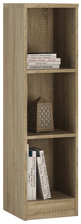Regal B 30 cm, Eiche Dekor - Sonoma Eiche, MODERN, Holz (30/111,5/35,2cm)