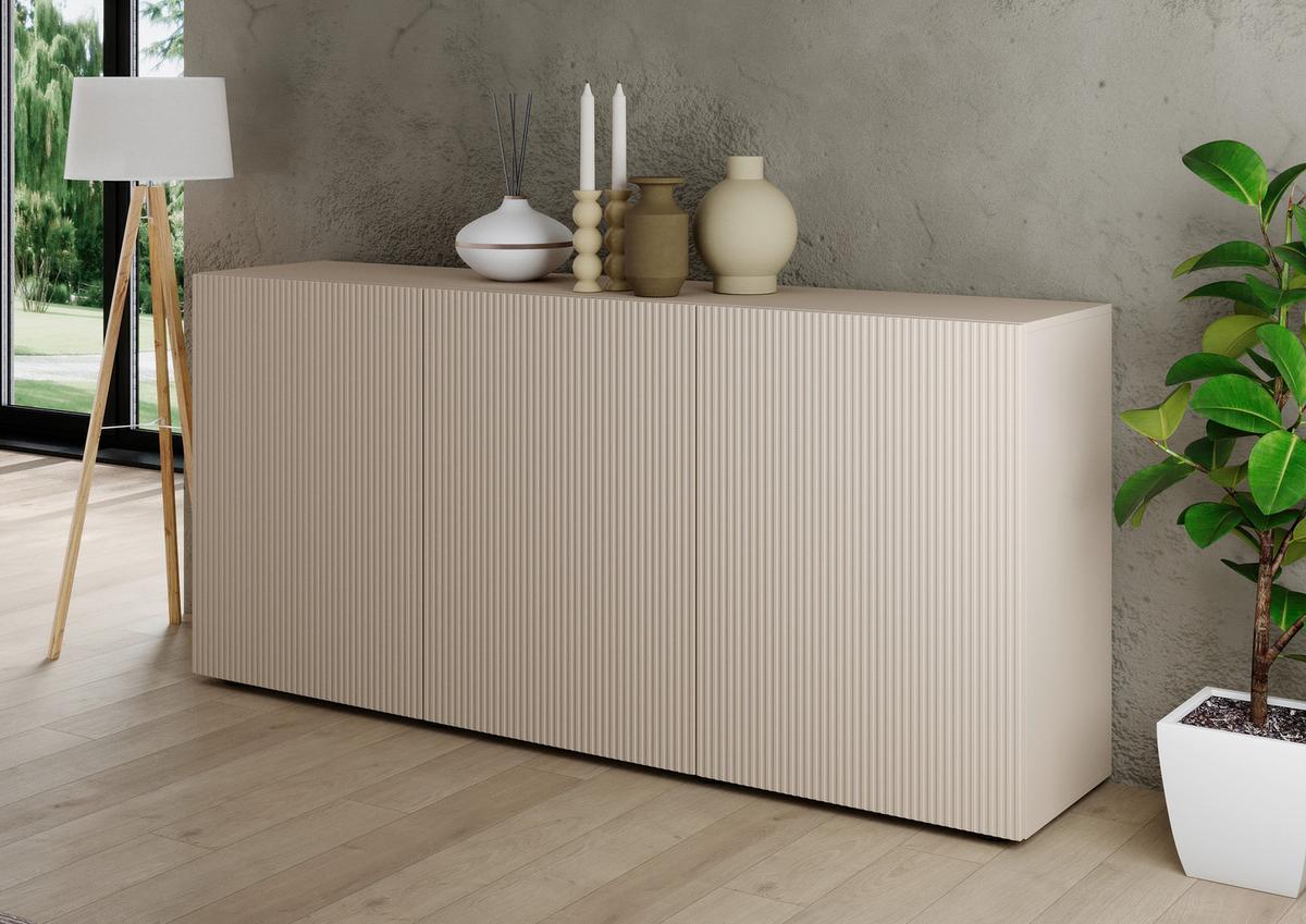 Sideboard Rio Kaschmir B: 181 Cm - Kaschmir, Design, Holzwerkstoff (181/84/42cm) - MID.YOU