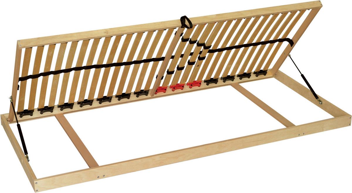 Rošt Primatex Plus 80/200cm,s otváraním zboku - prírodná farba, Konventionell, drevo (80/200cm) - Primatex