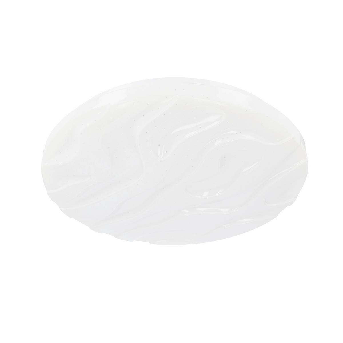 Led-deckenleuchte 12-11268 Nevada - Weiß, KONVENTIONELL, Kunststoff/Metall (29/29/6cm)