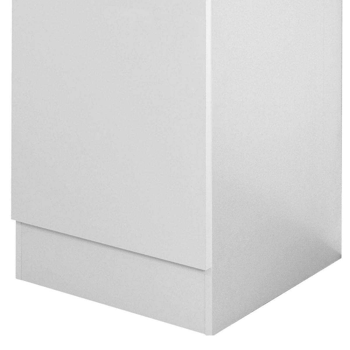 Spülenunterschrank Wito Spu 50-1 - Weiß, Holzwerkstoff (50/82,2/57,1cm) - FlexWell