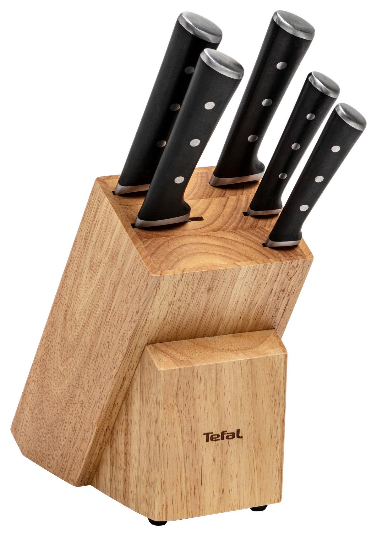 Messerblock Ice Force - Multicolor, MODERN, Metall (13,9/40,5/21,5cm) - Tefal