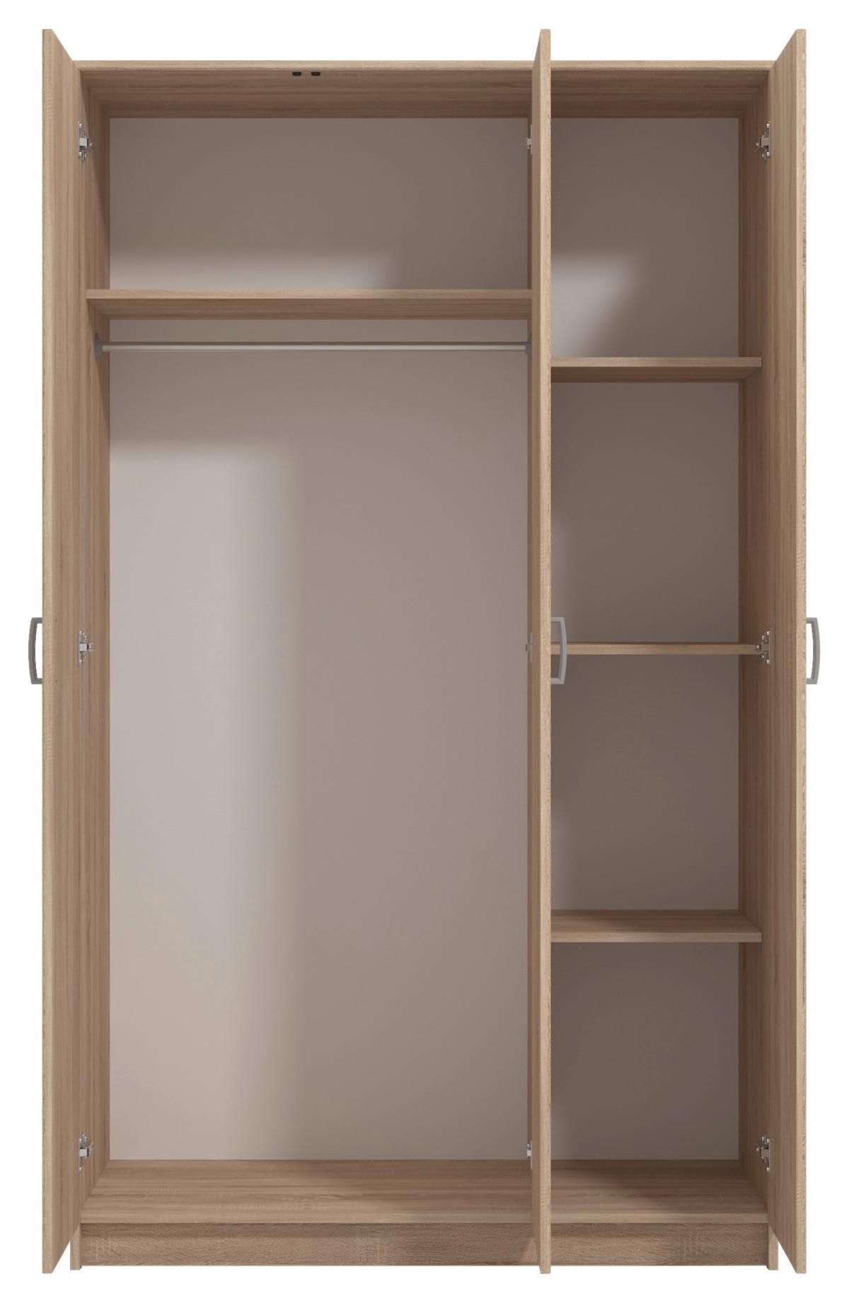 Nyílóajtós Szekrény Hana 120/205 Cm *TOP ÁR* - Basics (120/205/52cm) - Best Price