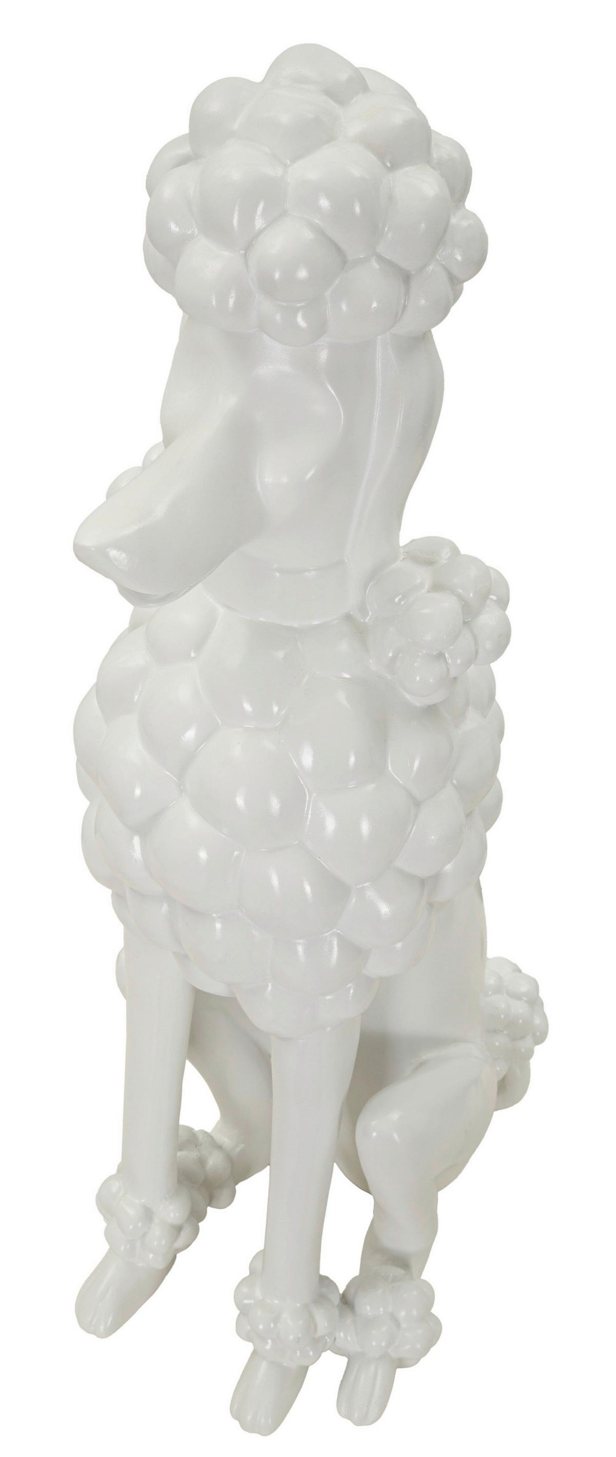 Skulptur Kunststoff, Weiß - Basics, Kunststoff (20/61/26cm)