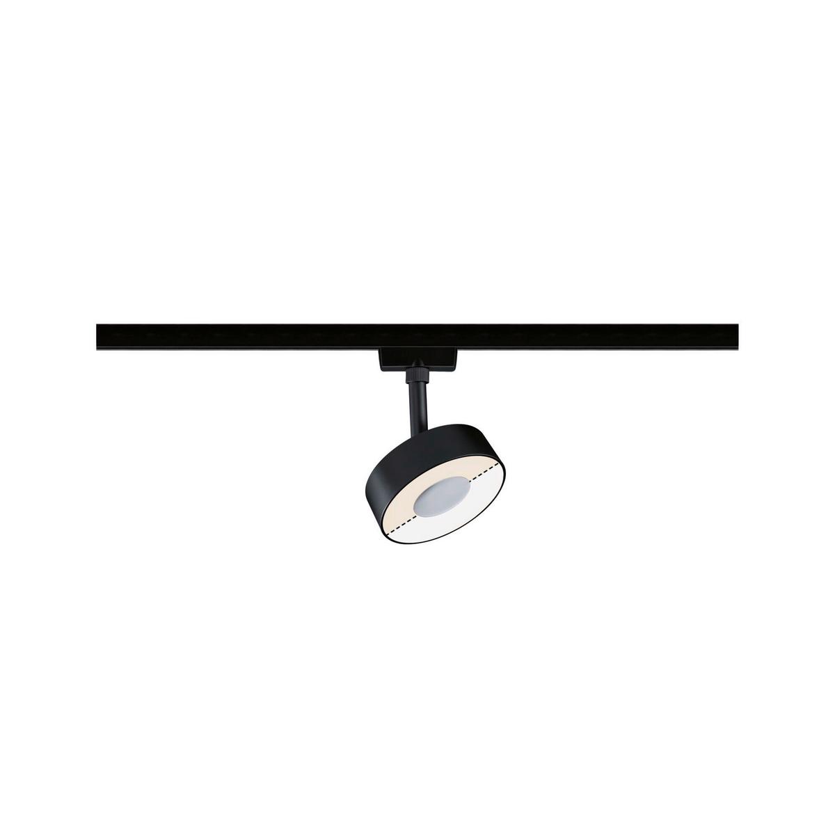Schienensystem-strahler 96545 Urail Circle - Chromfarben, Basics, Kunststoff/Metall (9,8/15,4/5,0cm) - Paulmann